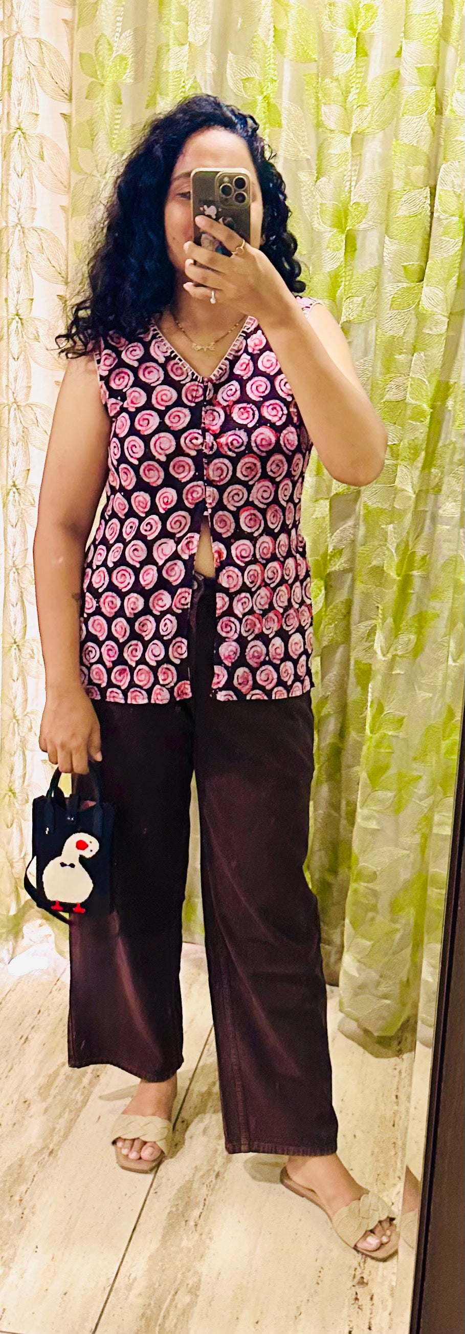 RangGhoomar Spiral Top