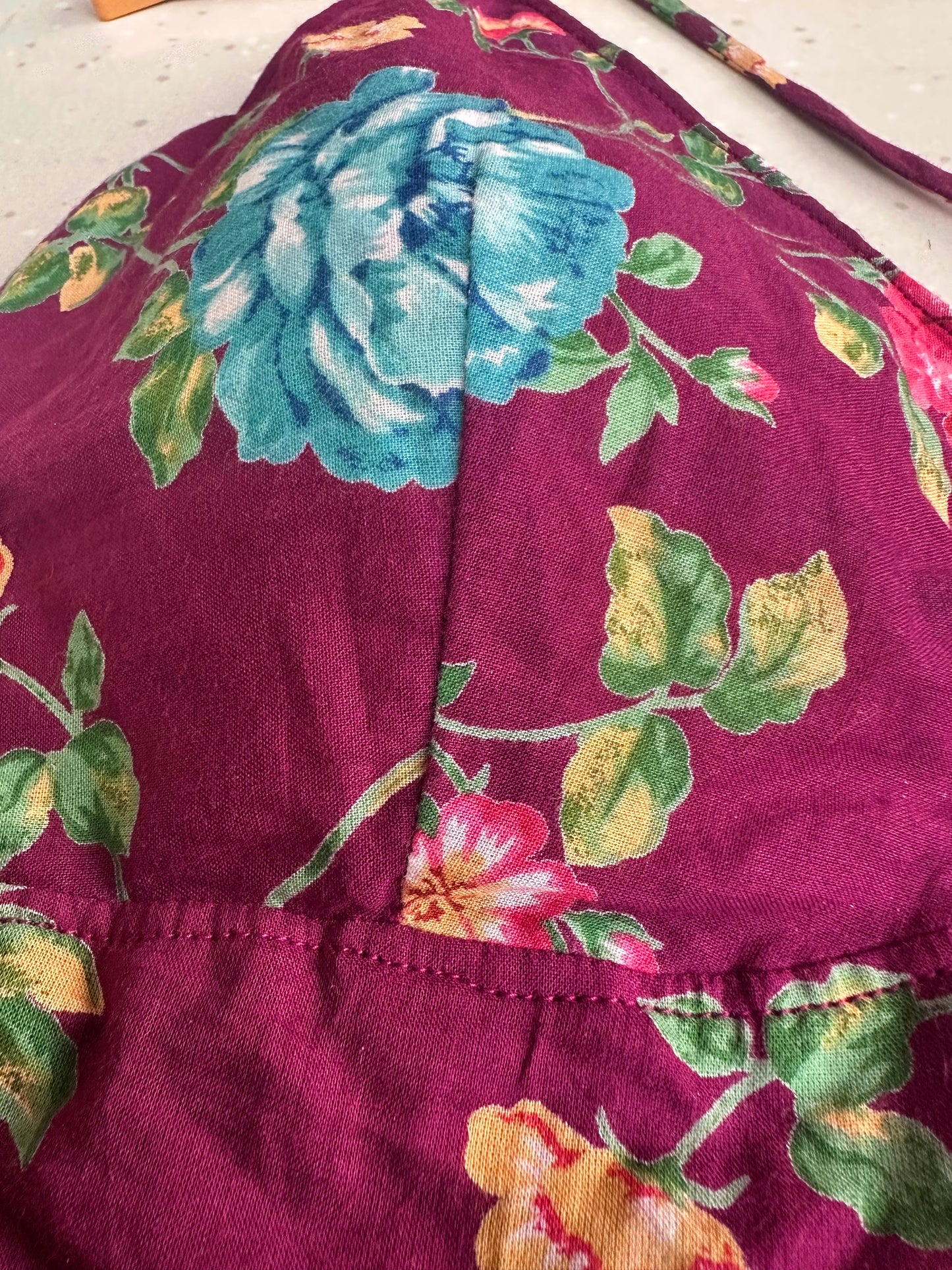 Floral Crush Back-Tie Bralette